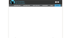 Desktop Screenshot of forgottenpetadvocates.com